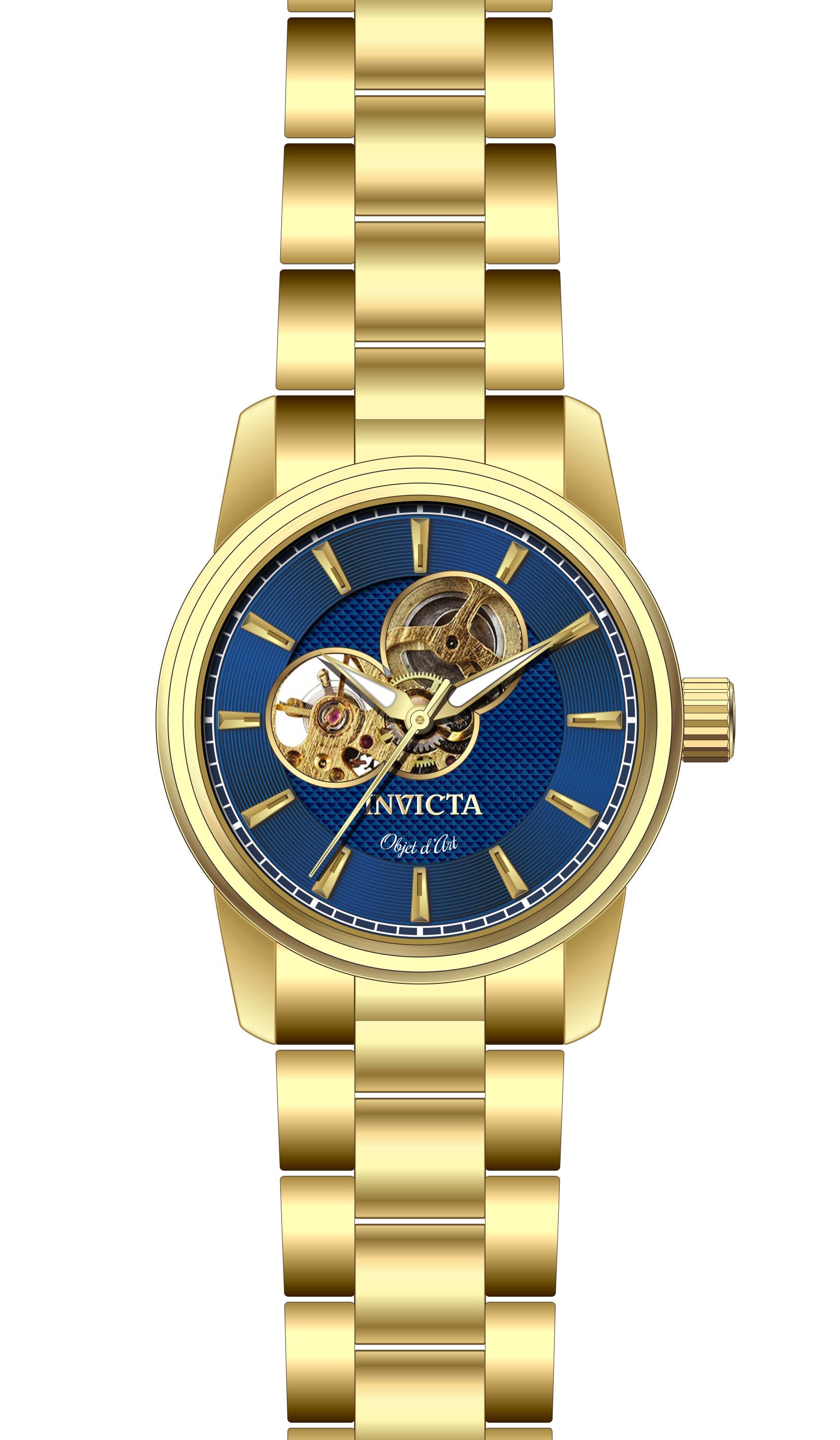 Invicta Men's 27562 Objet D Automatic Hand Blue Dial Watch - Buy Watch