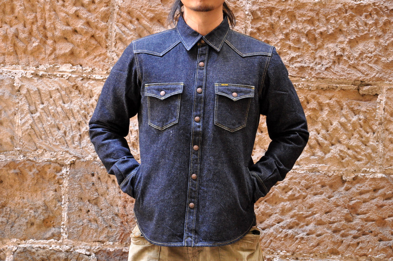 iron heart denim shirt