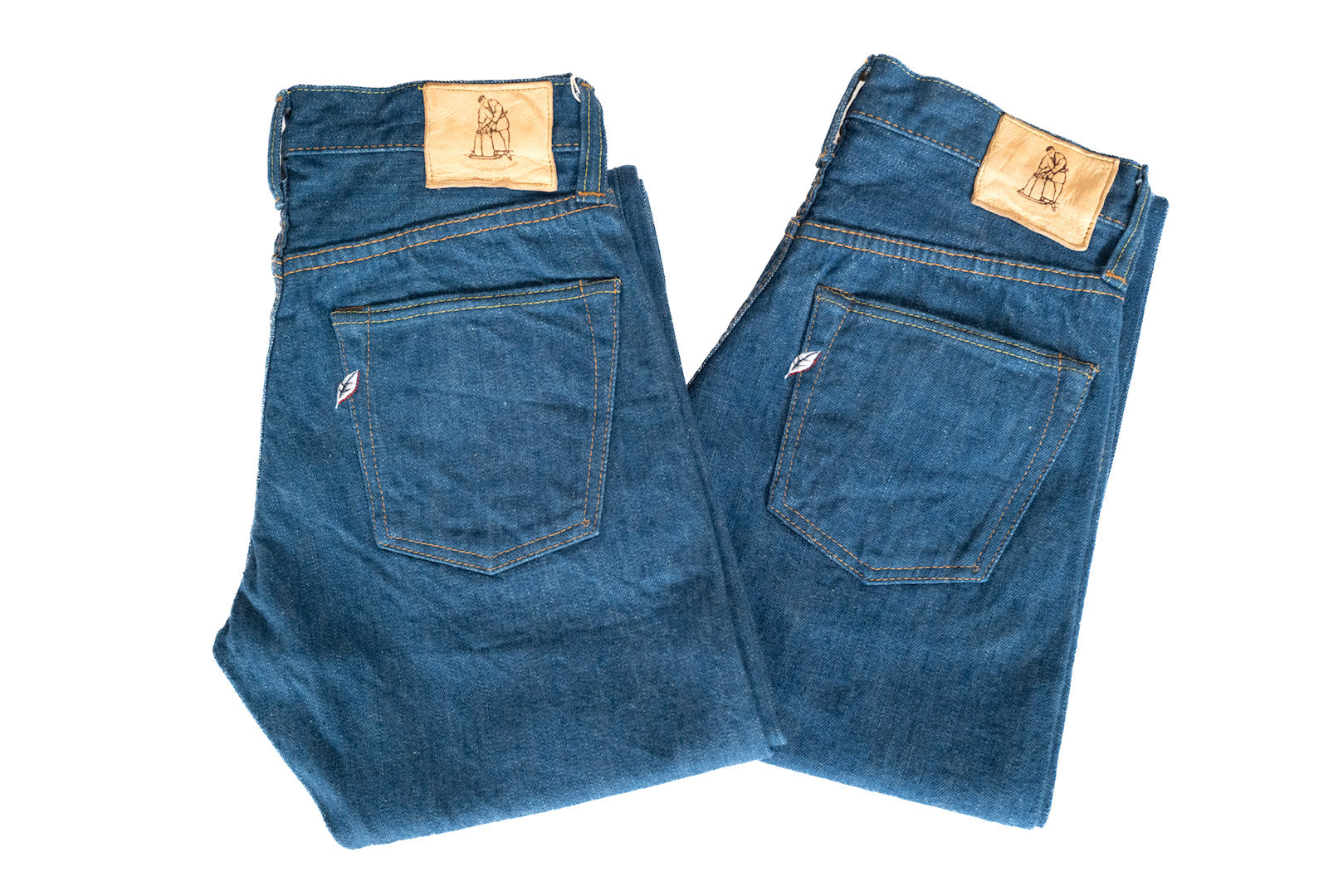 Pure Blue Japan 14oz GRE-019 'Greencast' Denim - CORLECTION