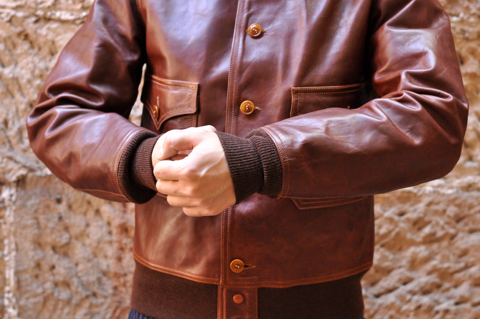 freewheelers A-1 LEATHER JACKET