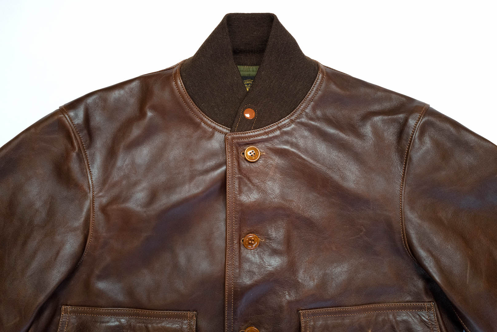 Freewheelers 37J1 'Aviator' Horsehide Jacket (Tatanka Brown)