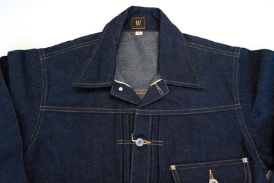 Warehouse 13.7oz WWII Cowboy Style Denim Jacket