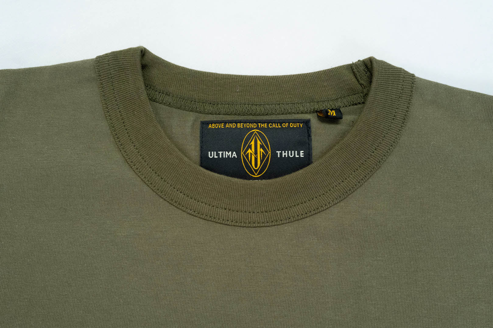 Ultimate Thule by Freewheelers Heavyweight Tactical Tee (Olive ...
