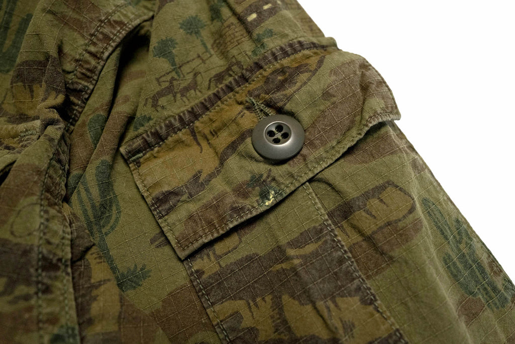 STEVENSON OVERALL CO. 'RANGE FINDER' FATIGUE JACKET (OLIVE