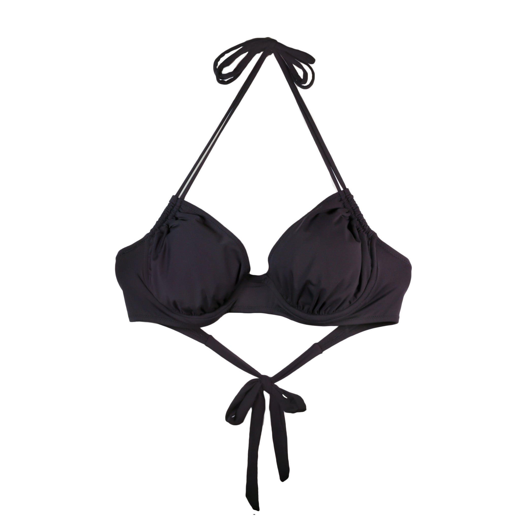 Bra sized bikini top, Classy Black – Seatop