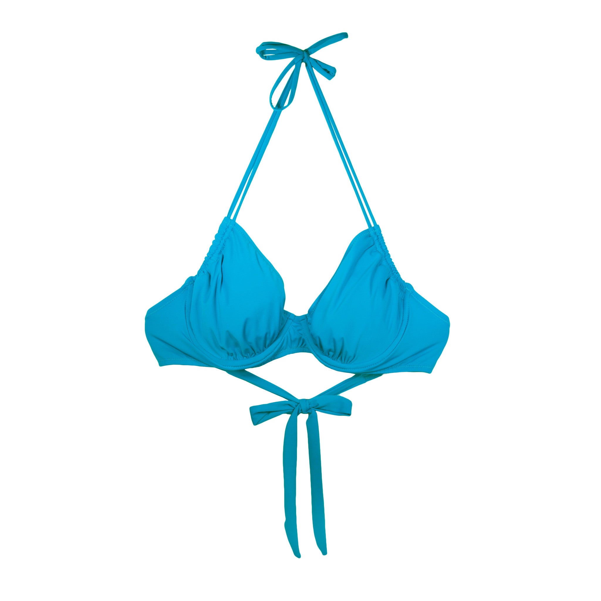 Bikini top for large busts, Beachy Blue – Seatop