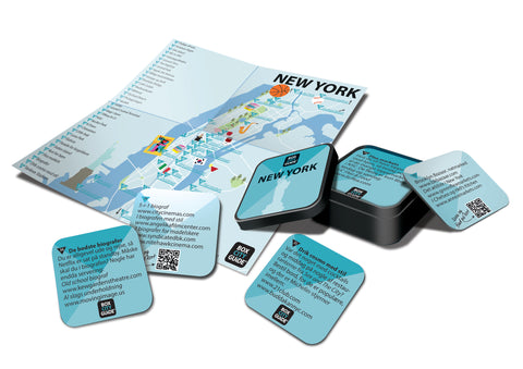 Rejseguide fra Box City Guide over New York