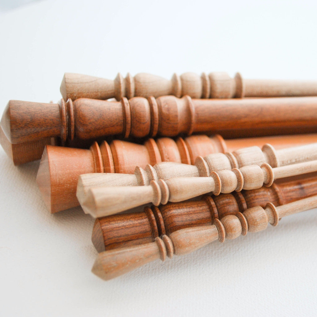 Surina Wood Handturned Knitting Needles Story Made Yarns