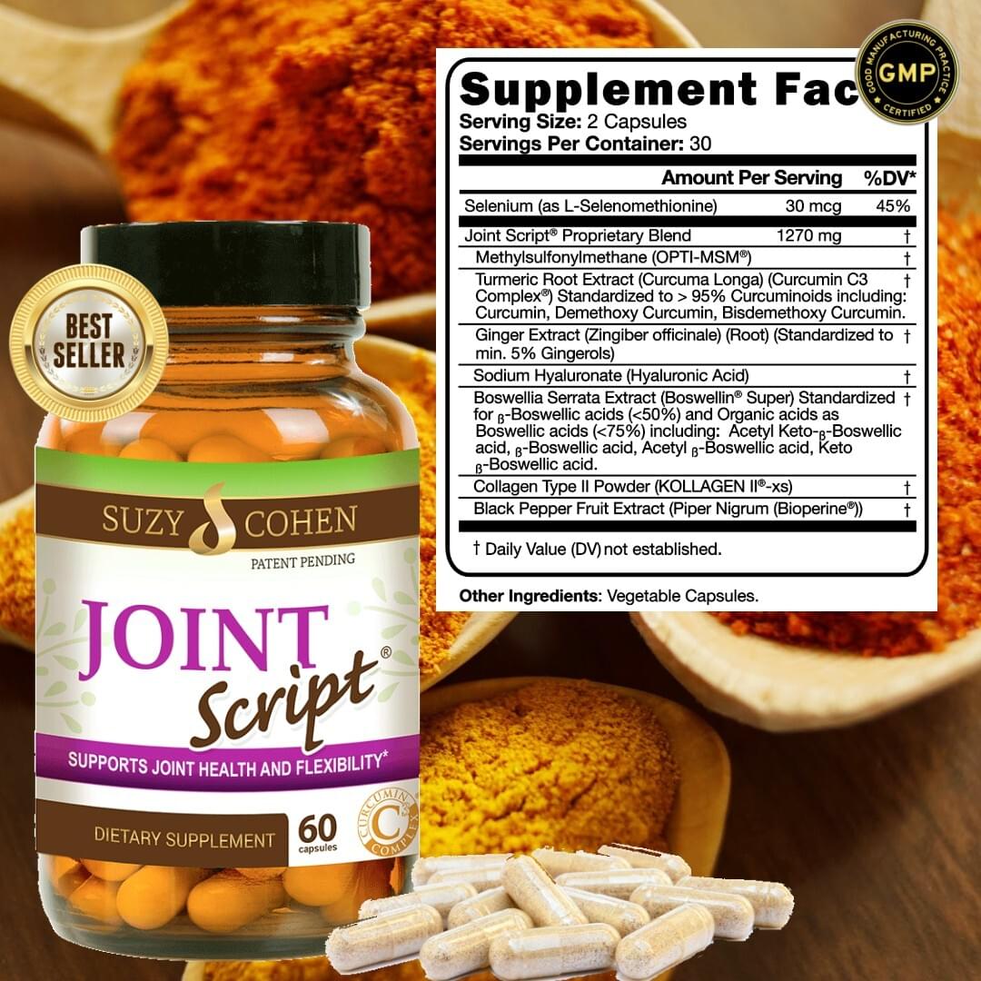 About Joint Script - Suzy Cohen