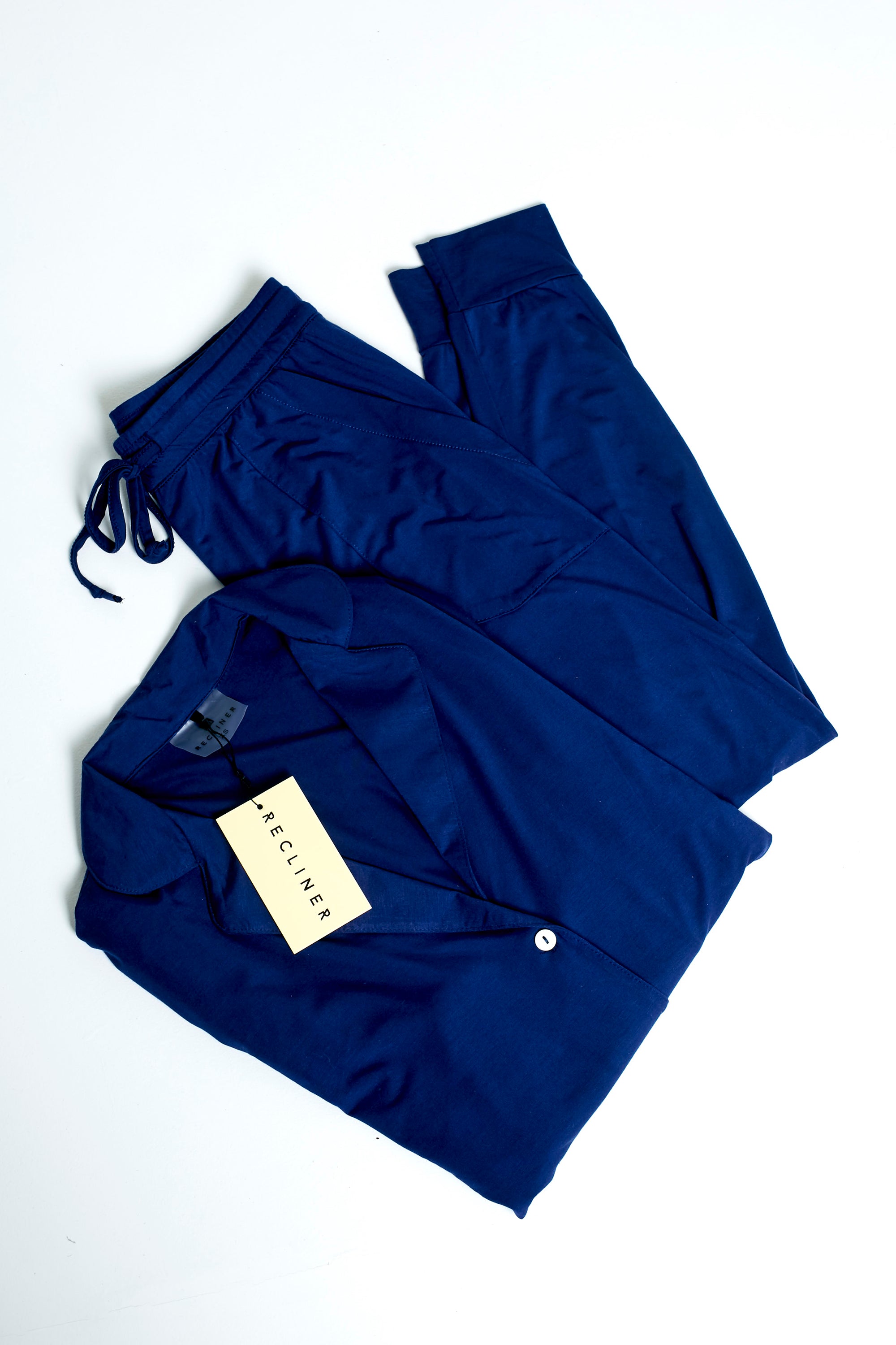 Classic PJ Set - Navy Blue