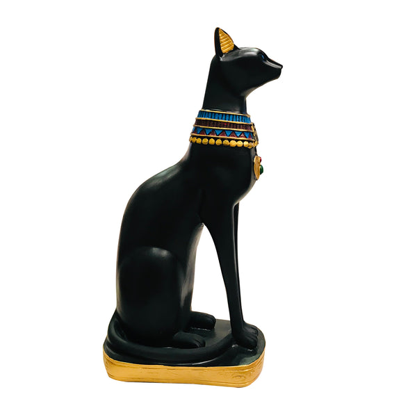 Black Egyptian Ancient Style Cat Goddess Bastet Statue 2
