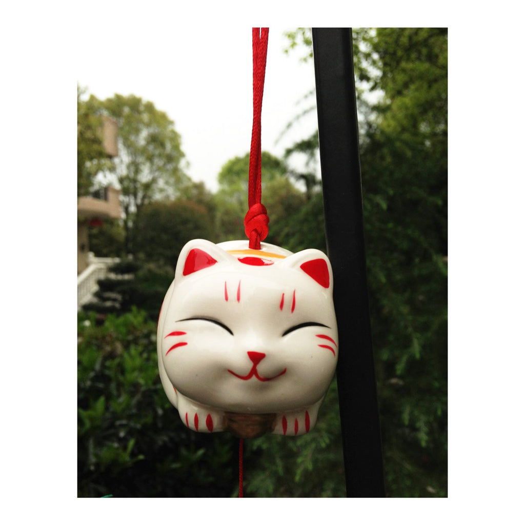 japanese ceramic cat