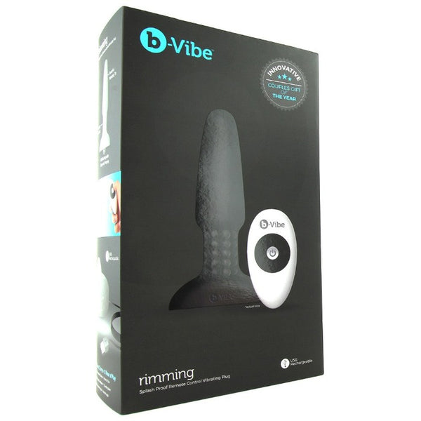 BVibe Rimming Remote Control Vibrating Plug