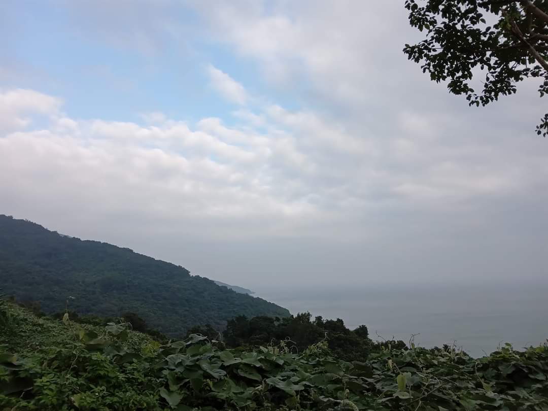 Vue depuis la montagne Son Tra au Vietnam