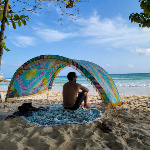 abris de plage instantanés