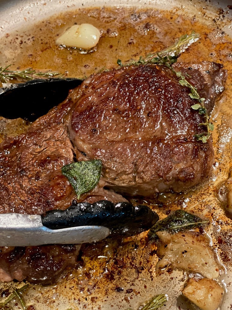 Mouth-Watering, Easy Cast Iron Steak - FIXED on FRESH