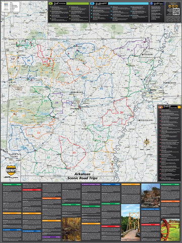 MAD Maps - USRT130 - Scenic Road Trips Map of Louisiana and Mississippi –  MAD MAPS