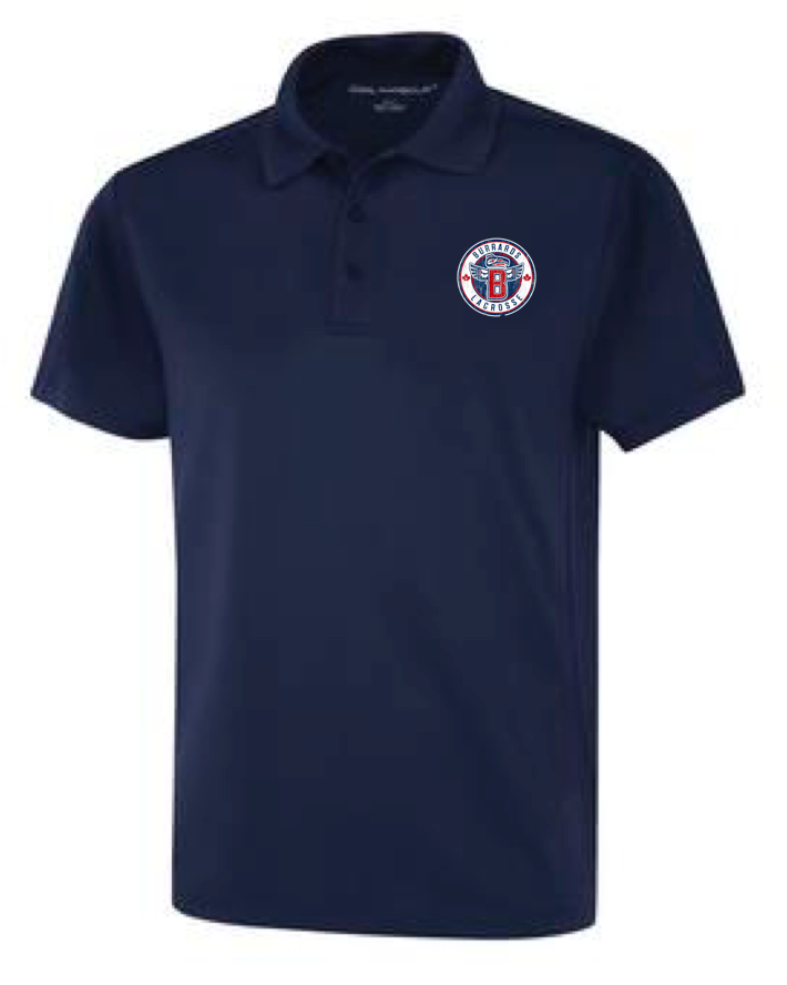Navy Dry Fit Golf Shirt - With Embroidery – Xtreme Threads