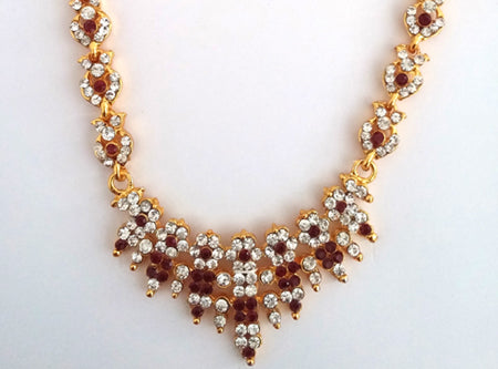 Short Necklace Haaram – Kalanjali Collections