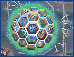 2018 Spherical Honeycomb Mandala