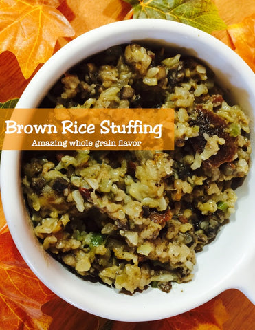 brown rice stuffing