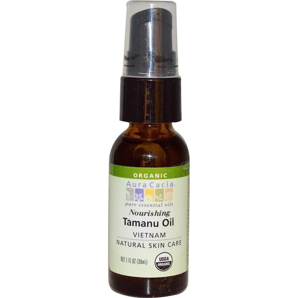 fluid an ounce Tamanu Organic Aura Care Skin Natural Cacia Nourishing Oil