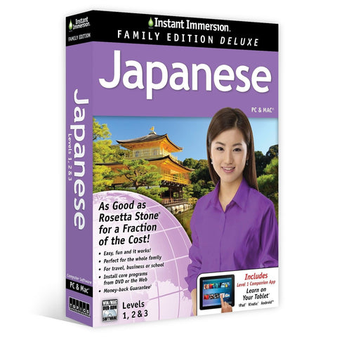 Learn Japanese: Instant Immersion Family Edition Language ...
