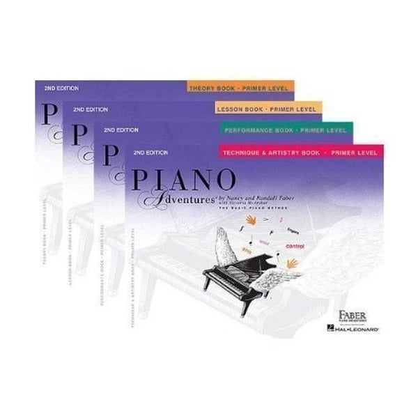Faber-Piano-Adventures-Primer-Level-Learning-Library-Pack--Lesson-Theory-Performance-and-Technique--Artistry-Books