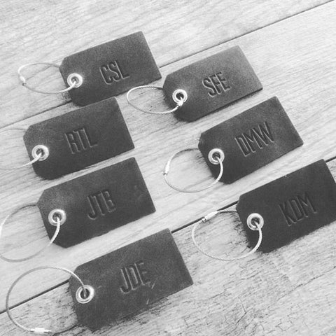 groomsmen luggage tag gifts