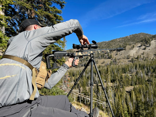 Shooting from a tripod