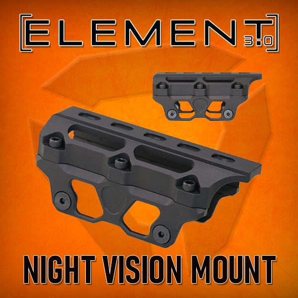 Night Vision Mount for the Element 3.0 Magnesium Hunting Rifle Chassis and Tactical Competition Rifle Chassis 