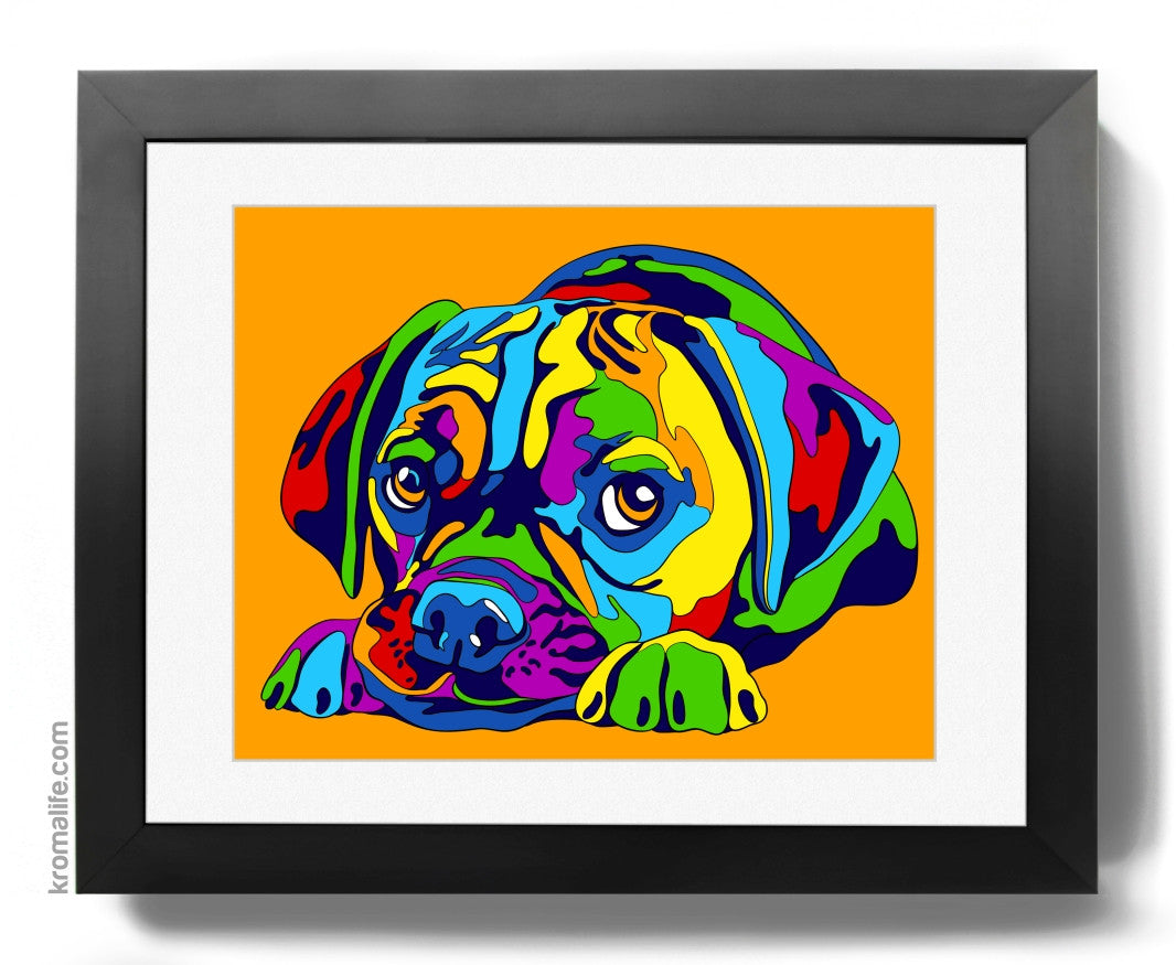 Puggle Art Print – Kromalife