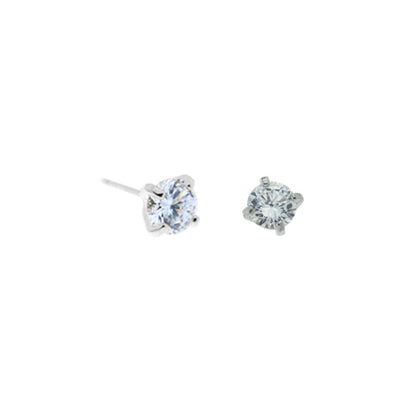 Cubic Zirconia 5mm Silver FE4123S - Rossan Distributors