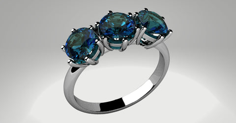 Alexandrite ring