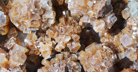 Aragonite crystals