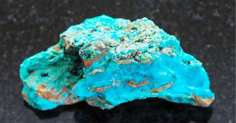 Chrysocolla gemstone