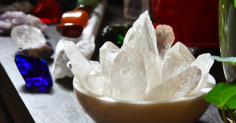 Clear quartz for Chakra Balancing