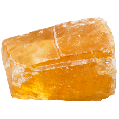 Orange Calcite stone