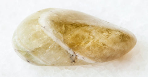 Pebble of Prasiolite Gemstone