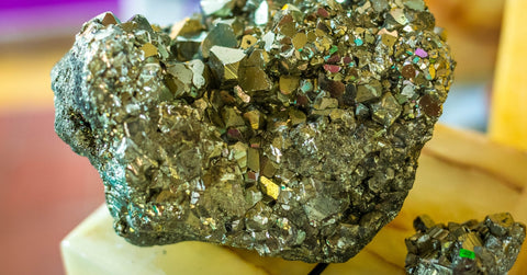 Pyrite stone at Home