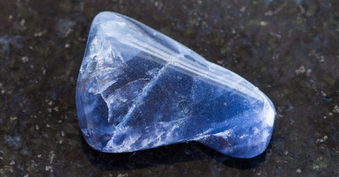 Tumbled Dumortierite Gem