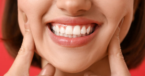 Woman with Healthy teeth