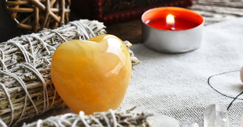 Yellow Crystal for Love and Relationships