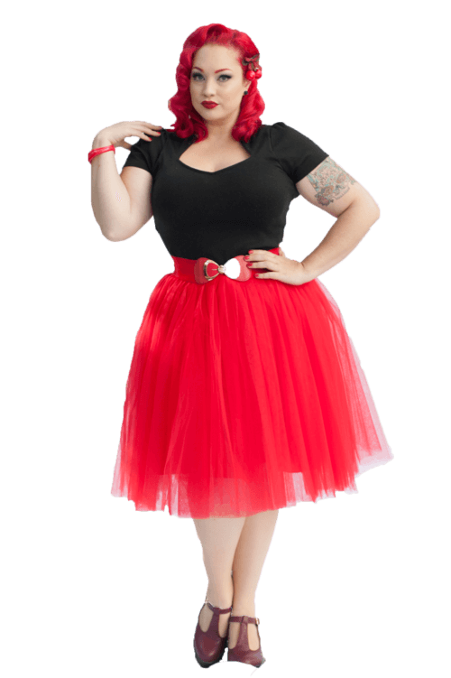 red tutu dress for adults