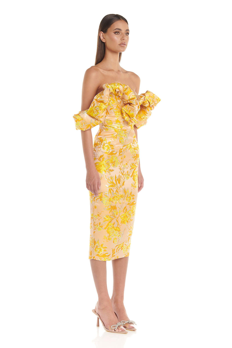 Josephine Dress | Yellow – ELIYA THE LABEL