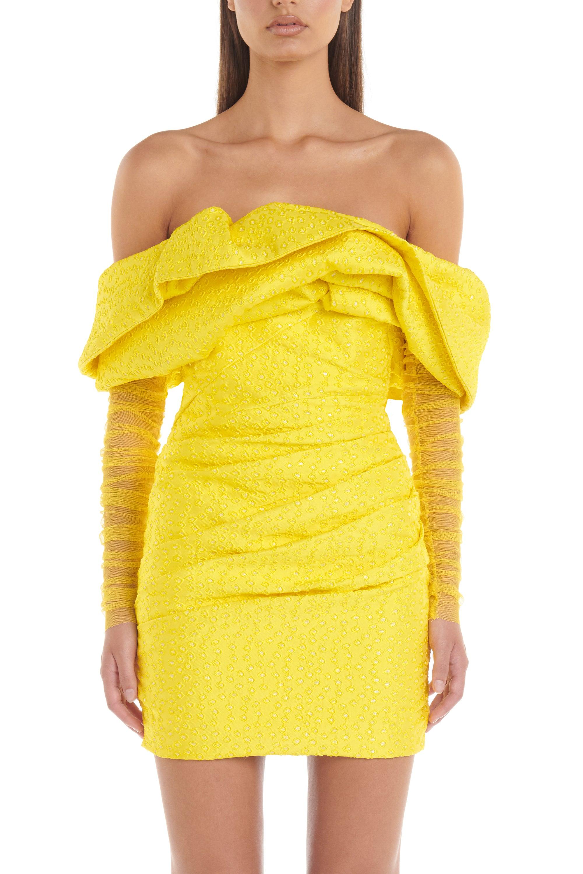 Oscar Dress Yellow ELIYA THE LABEL