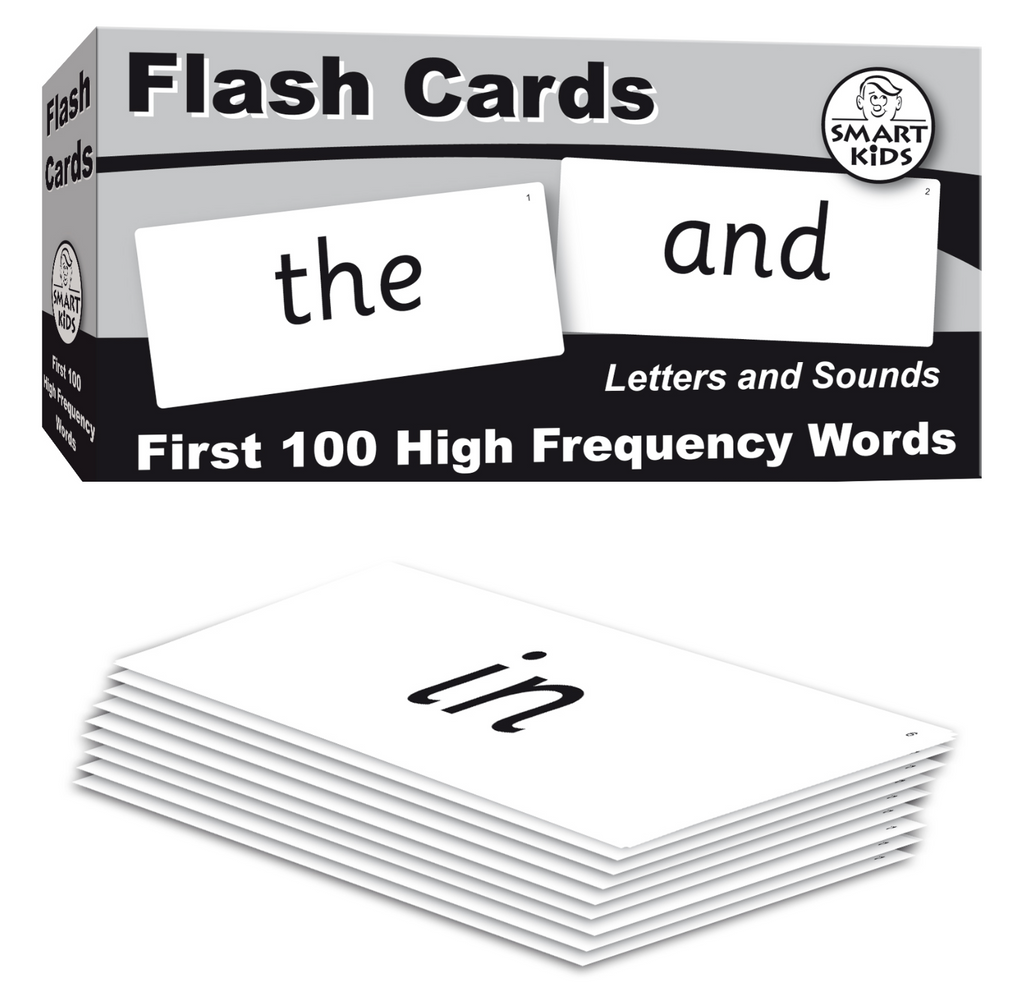 first-100-high-frequency-words-flash-cards-smart-kids-nz