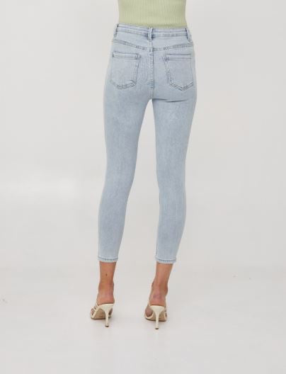 High Waisted Denim Jeans