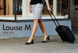 Louise M shoes for cabin crew and corporate women. The most comfortable women's shoes.