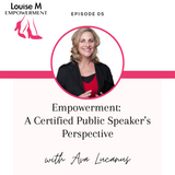 Louise M shoes Empowerment series with Founder Louise Matson and Ava Lucanus, Edge Communication